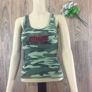Alternative Vintage Soft Camo Boondocks Tank Top